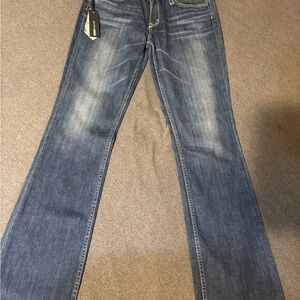 Big Star Flare Jeans in Classic Blue